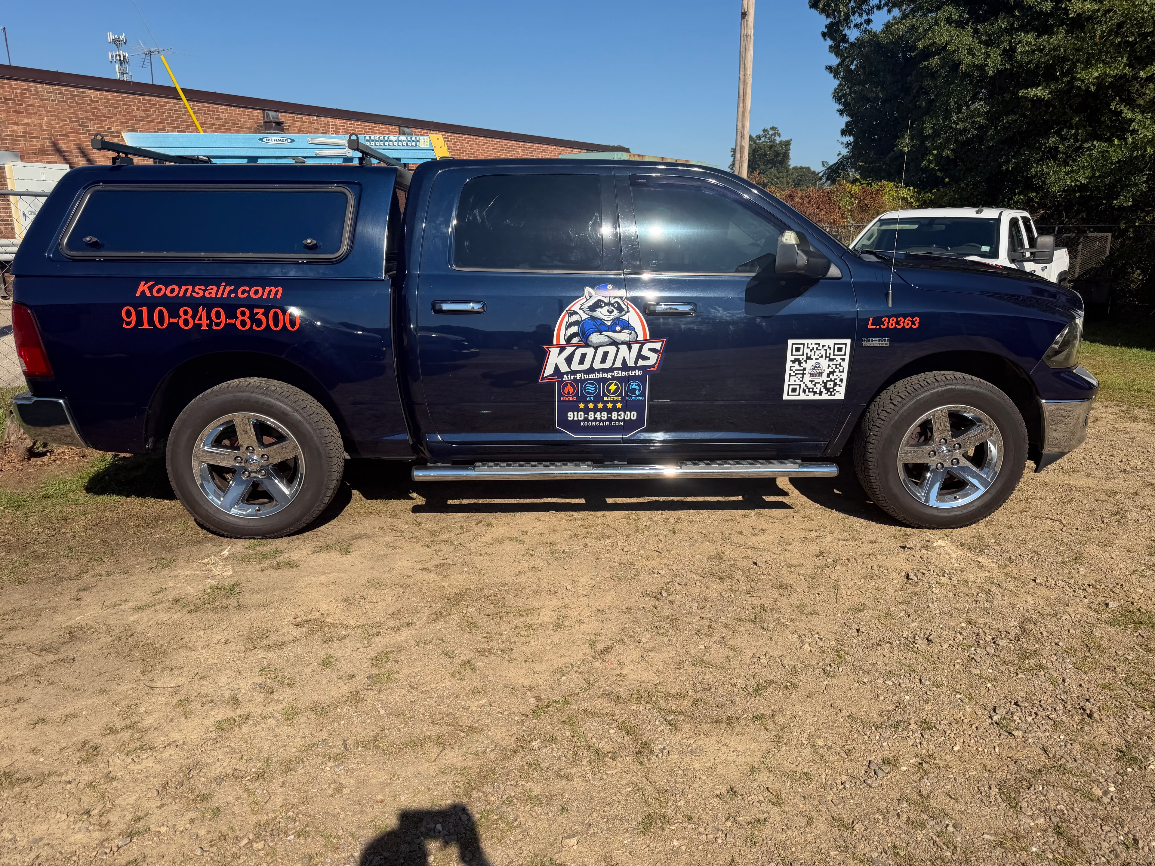Koons Air Ram truck with branding